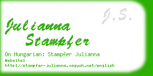 julianna stampfer business card